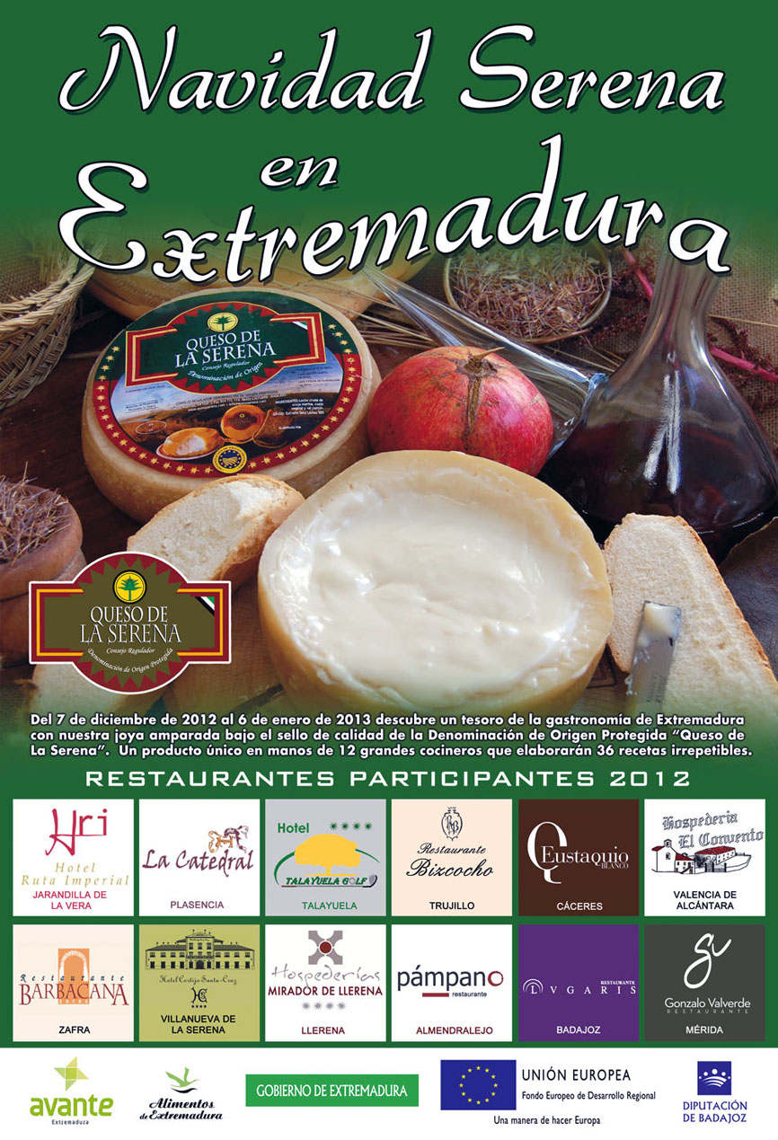 Una docena de restaurantes participan en la campaña 'Navidad Serena en Extremadura'