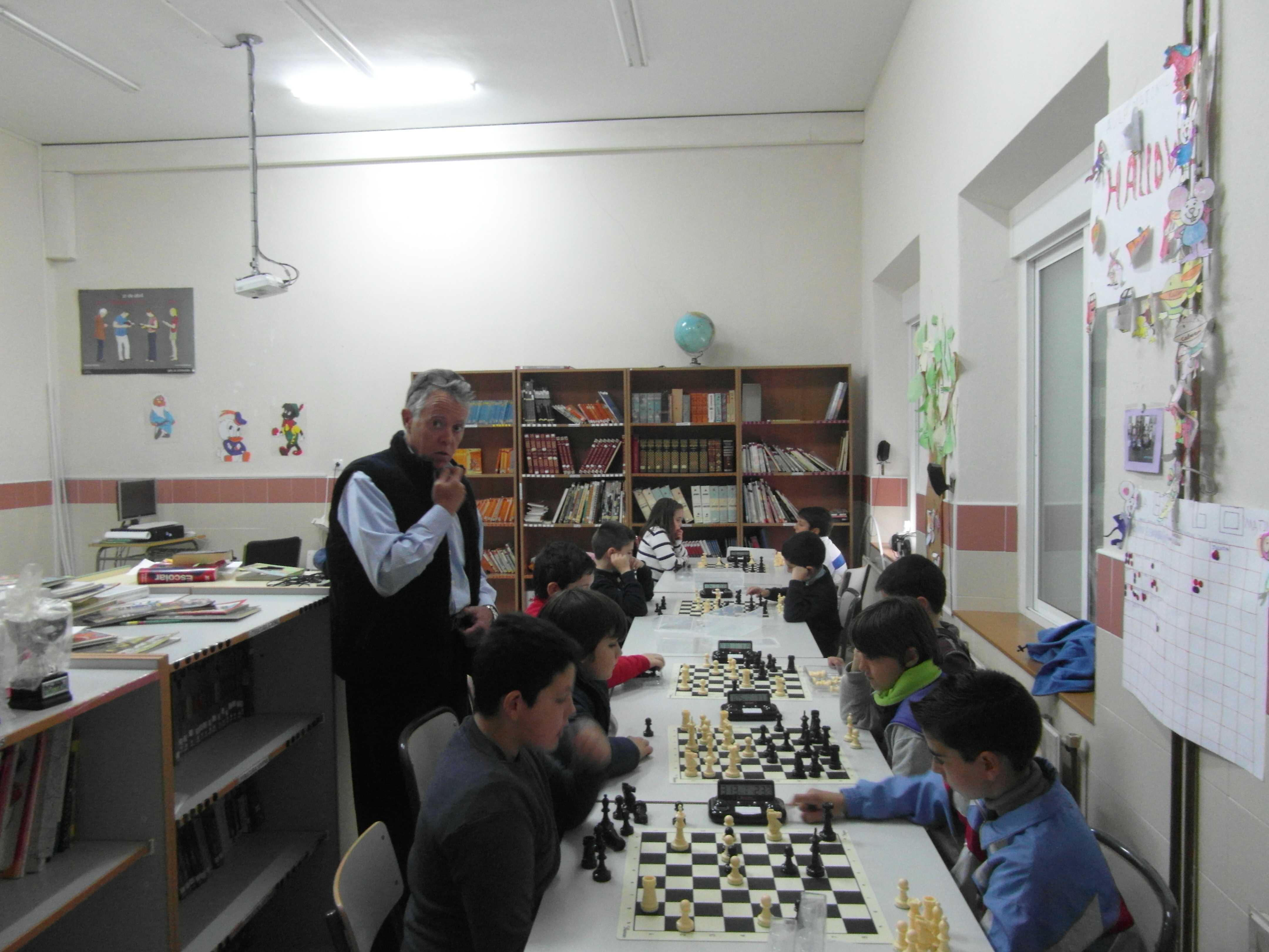 Diez escolares participaron en el I Torneo Infantil de Ajedrez en Navidad