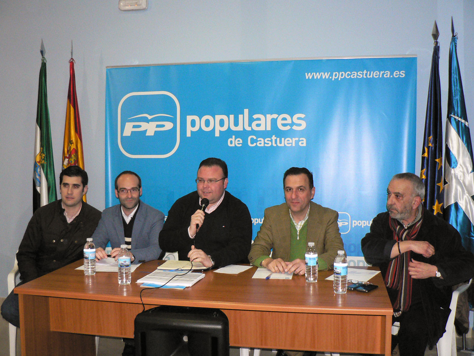 Juan José Perea, reelegido presidente de la Junta Local del Partido Popular de Castuera